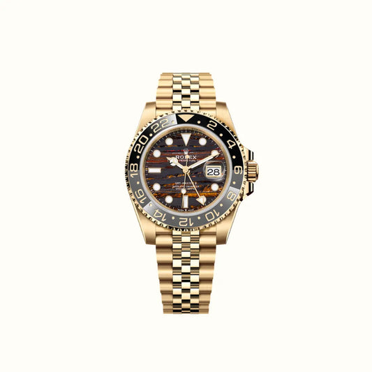 Vandor GMT 40mm 126718GRNR Tiger Iron Dial
