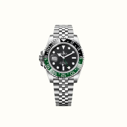 Vandor GMT 40mm 126720VTNR Jubilee Black Dial