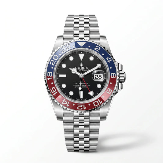 Vandor GMT-Master II Blue Red Pepsi Bezel Jubilee Men's Watch | RL 40 126710BLRO-0001