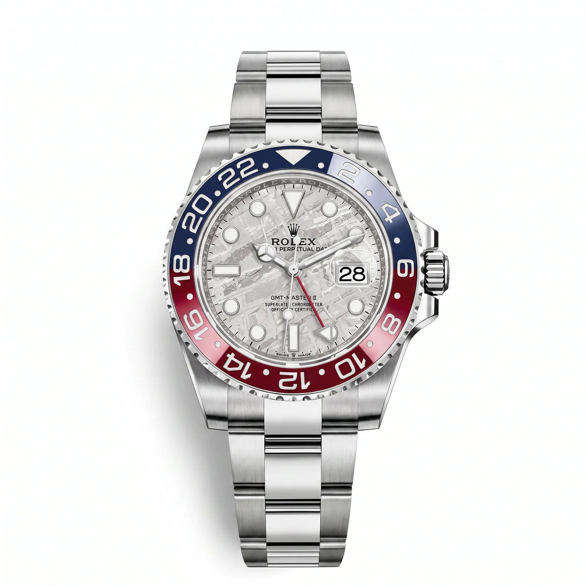 Vandor GMT-Master II Meteorite Dial Blue And Red Pepsi Bezel Men's Watch | RL 40 126719