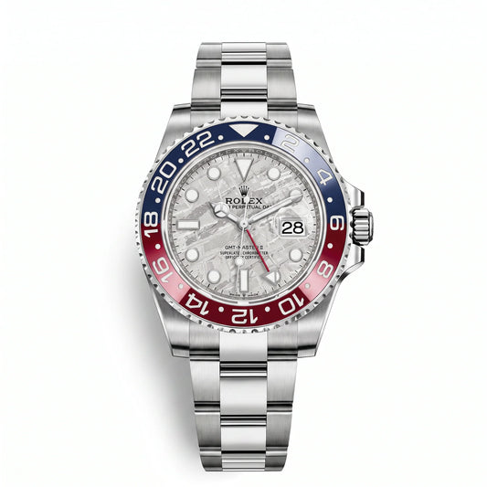 Vandor GMT-Master II Meteorite Dial Blue And Red Pepsi Bezel Men's Watch | RL 40 126719