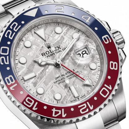 Vandor GMT-Master II Meteorite Dial Blue And Red Pepsi Bezel Men's Watch | RL 40 126719