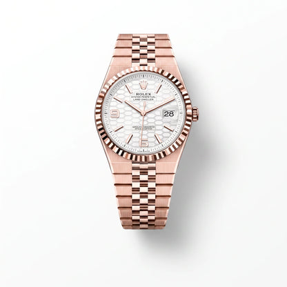 Vandor Land-Dweller Oyster Everose gold White Dial | RL40 M127335-0001