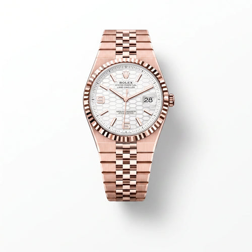 Vandor Land-Dweller Oyster Everose gold White Dial | RL40 M127335-0001