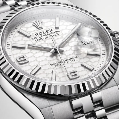 Vandor Land-Dweller Oystersteel White Gold Dial | RL 36 M127334-0001