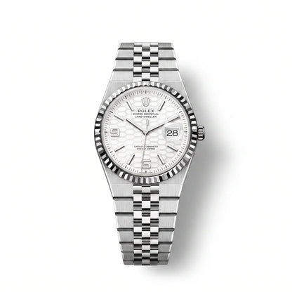 Vandor Land-Dweller Oystersteel White Gold Dial | RL 36 M127334-0001