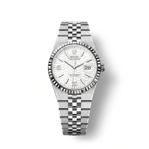 Vandor Land-Dweller Oystersteel White Gold Dial | RL 36 M127334-0001