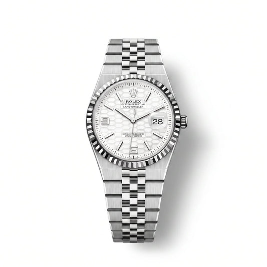 Vandor Land-Dweller Oystersteel White Gold Dial | RL 36 M127334-0001