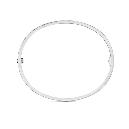 L'amour Amour Bracelet Small Model 10 Diamonds White Gold