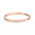 L'amour Amour Bracelet Small Model 6 Diamonds Rose Gold