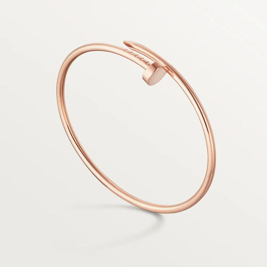 L'amour Linéa Clou Bracelet Small Model Rose Gold