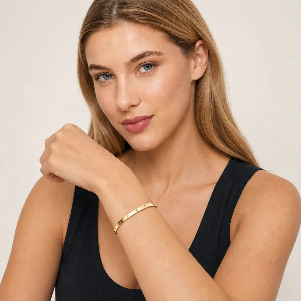 L'amour Amour Bracelet Small Model Gold