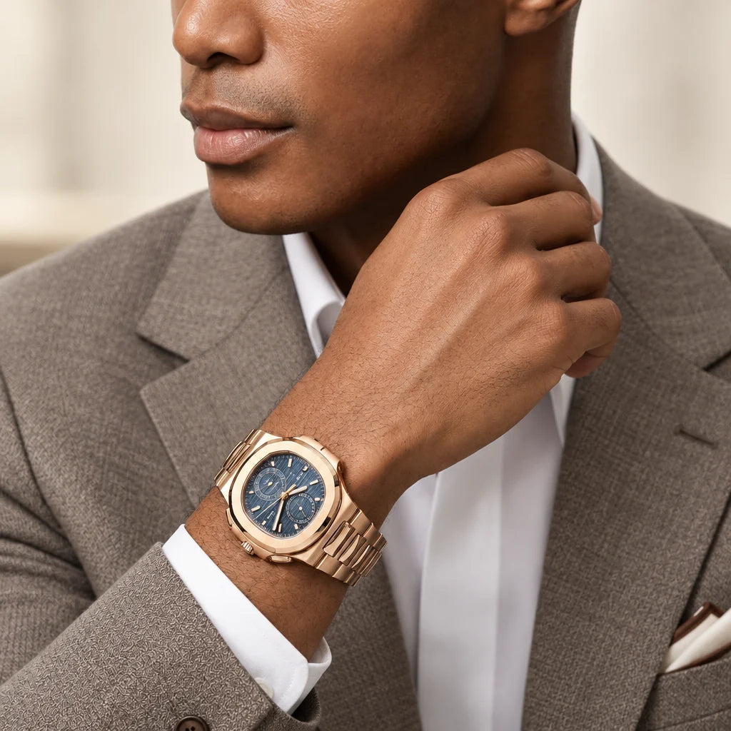 Vandor Nautilus 41mm 5990/1R-001 Blue Dial