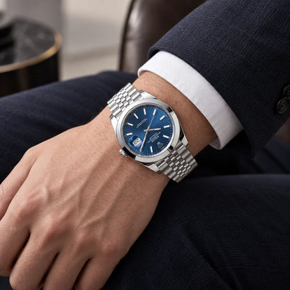 Vandor Datejust 41mm 126300 Jubilee Blue Index Dial