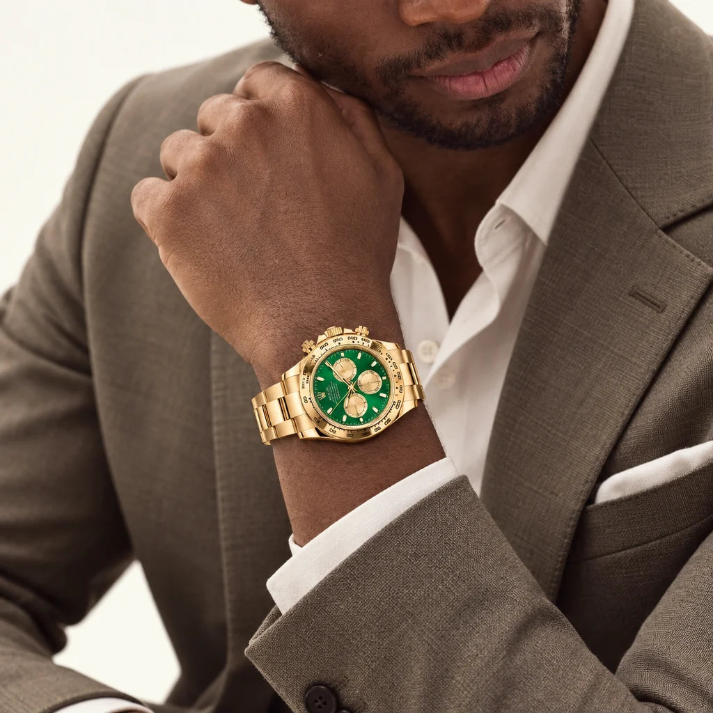 Vandor Cosmograph Daytona 40mm 126508 Green Dial