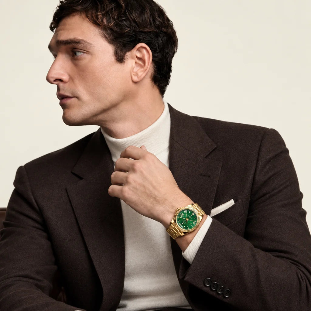 Vandor Day-Date 40mm 228238 Green Dial