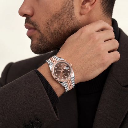 Vandor Datejust 36mm 126231 Chocolate Diamond Dial