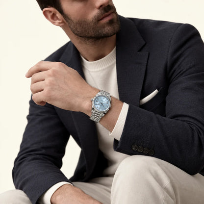 Vandor Day-Date 40mm 228236 Ice Blue Dial