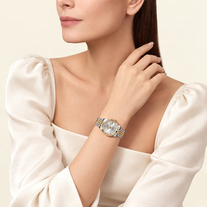 Vandor Datejust 28mm 279173 Silver Diamond Dial