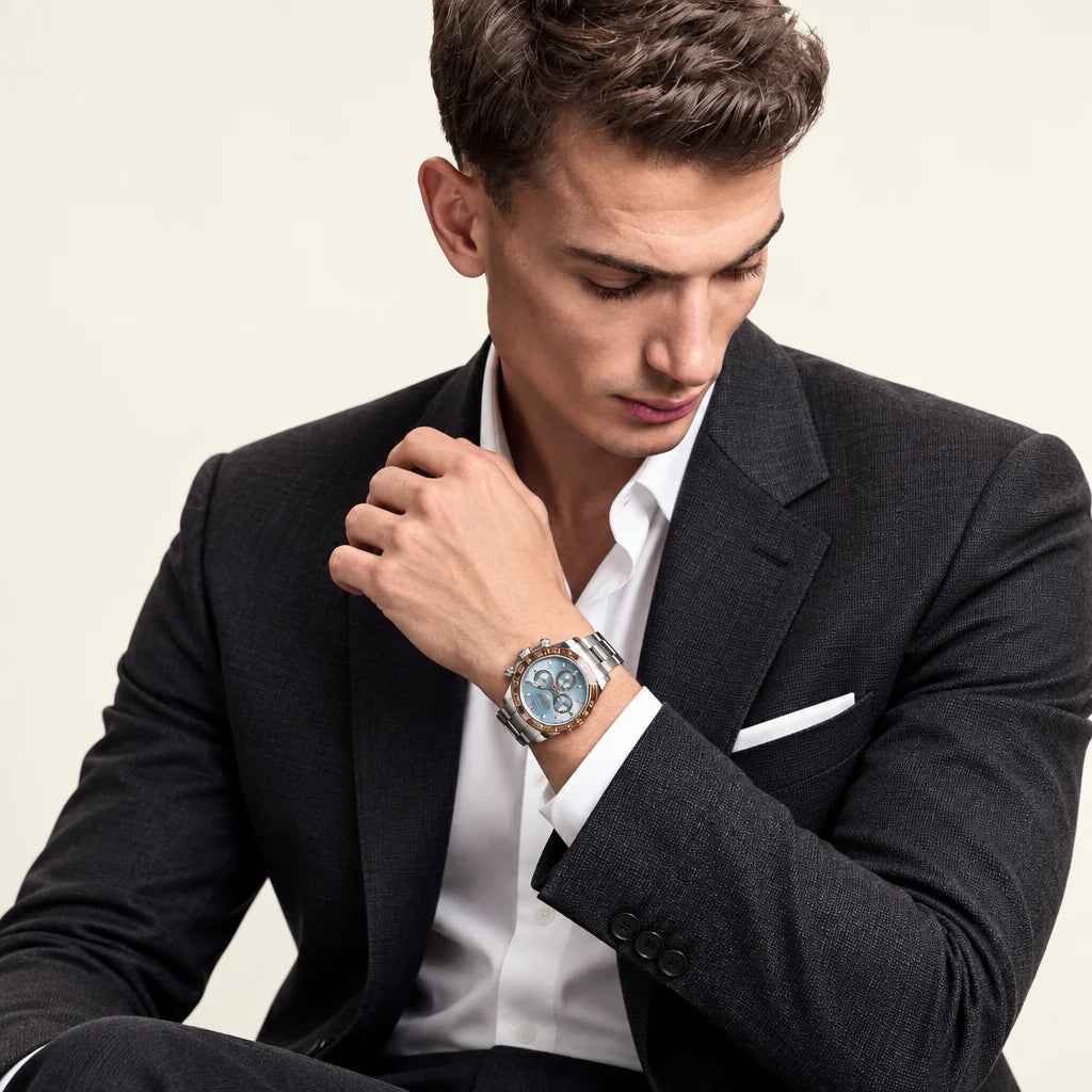 Vandor Cosmograph Daytona 40mm 126506 Ice Blue Diamond Dial