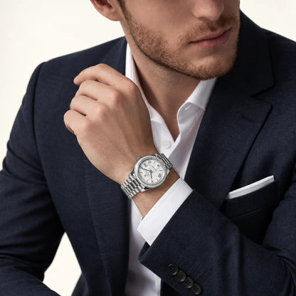 Vandor Day-Date 40mm 228396TBR White Dial
