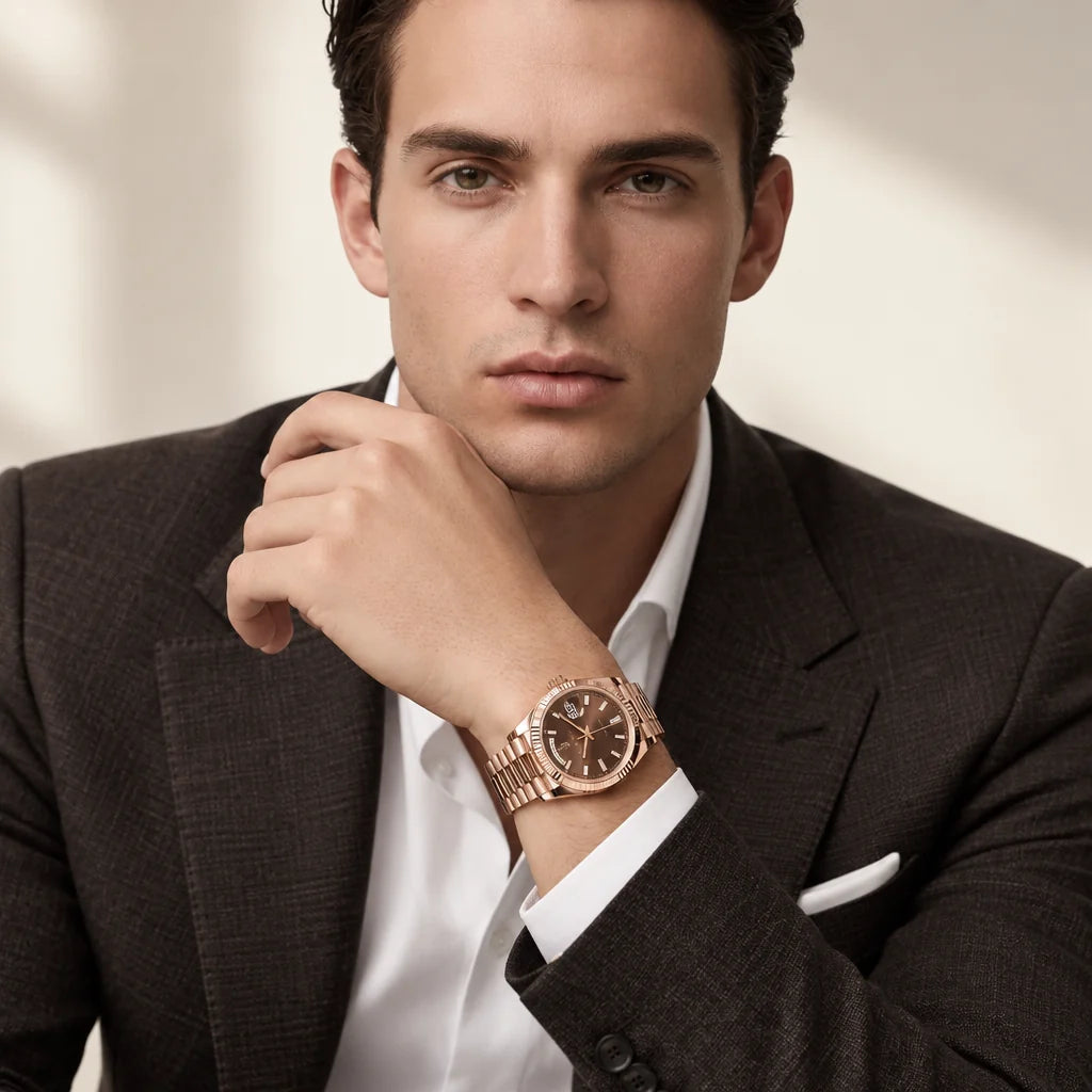 Vandor Day-Date 40mm 228235 Chocolate Dial