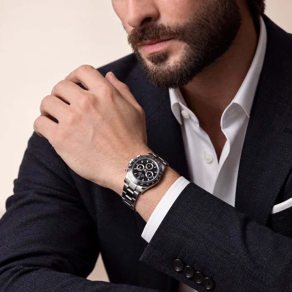 Vandor Cosmograph Daytona 40mm 126500LN Black Dial