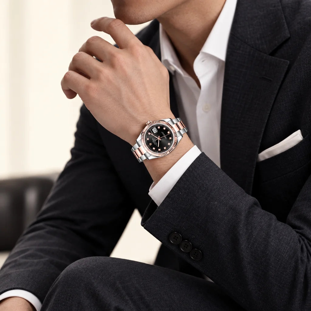 Vandor Datejust 36mm 126231 Black Diamond Dial