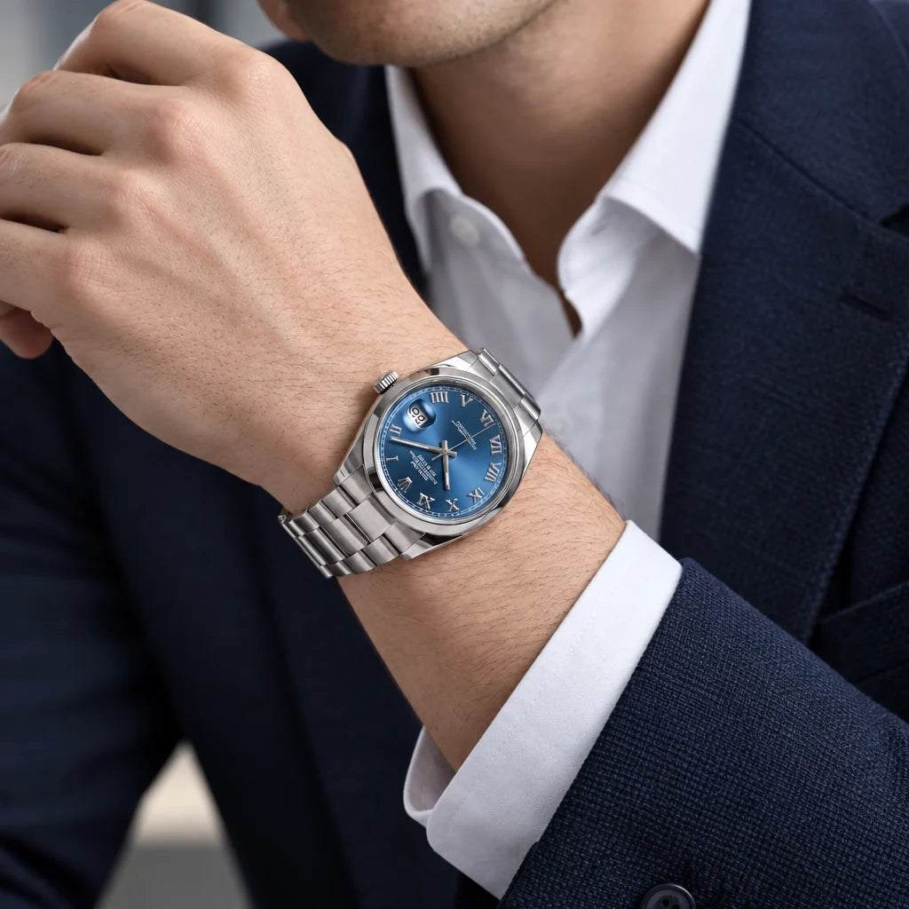 Vandor Datejust 41mm 126300 Blue Roman Dial