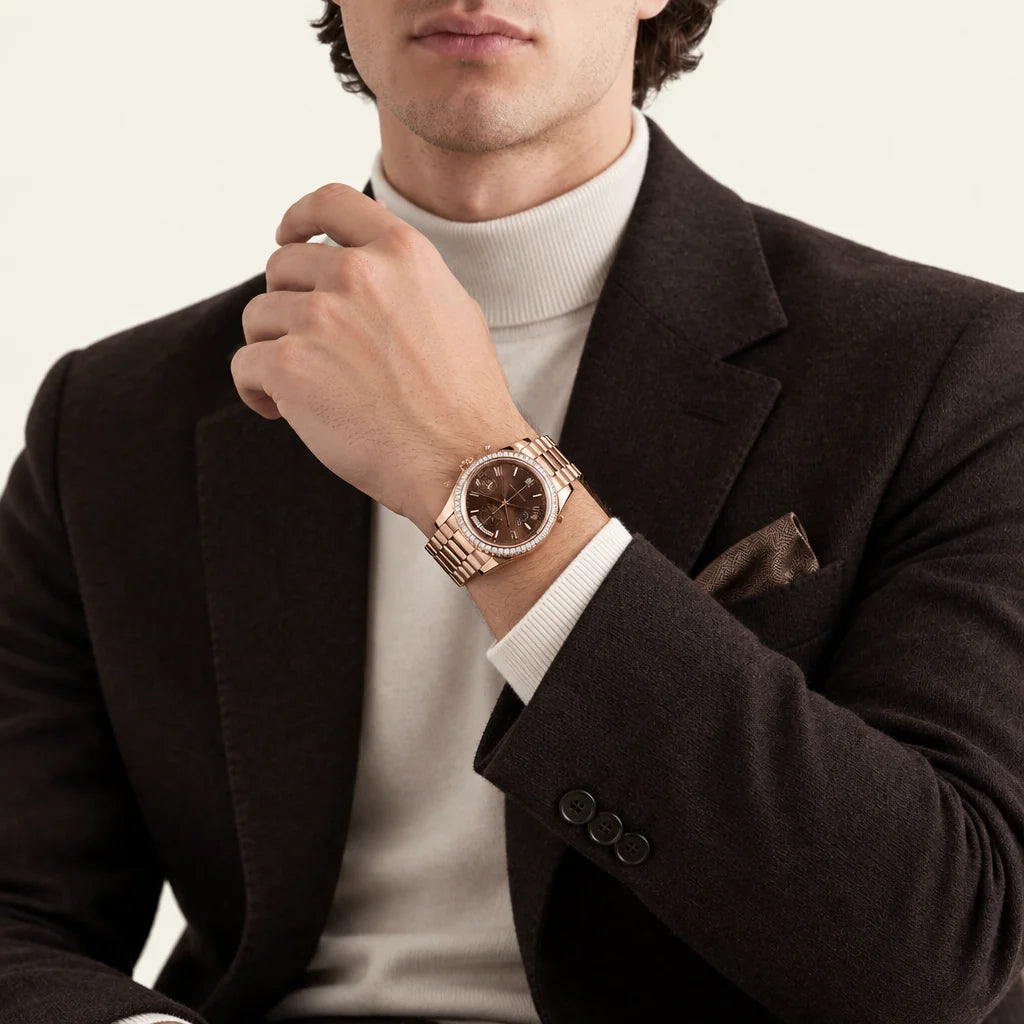Vandor Day-Date 40mm 228345RBR Chocolate Dial