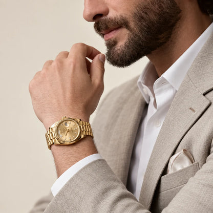 Vandor Day-Date 40mm 228238 Champagne Dial