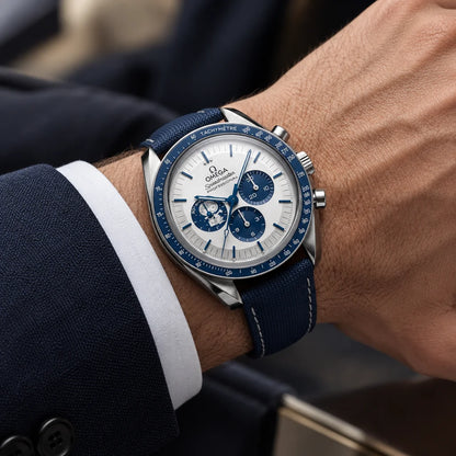 Vandor Speedmaster "Silver Snoopy Award" 50th Anniversary Men's Watch | OM 310.32.42.50.02.001