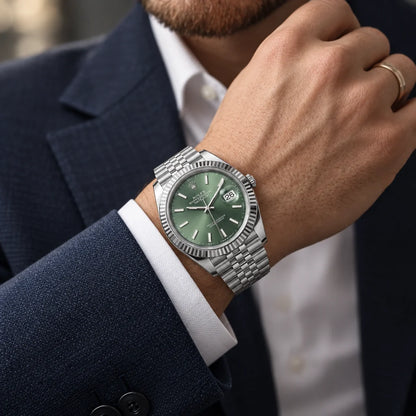Vandor Datejust 41mm 126334 Green Dial Jubilee Bracelet
