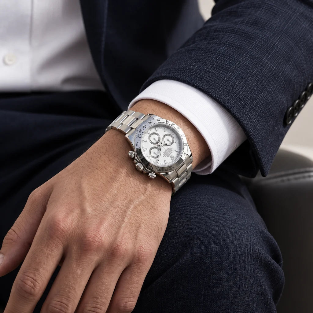 Vandor Cosmograph Zenith Daytona White Dial | RL 40 16520