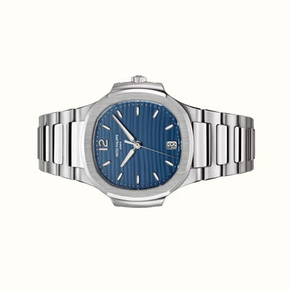 Vandor Nautilus 35mm 7118/1A-001 Blue Dial