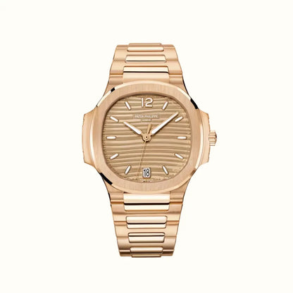 Vandor Nautilus 35mm 7118/1R-010 Golden Dial