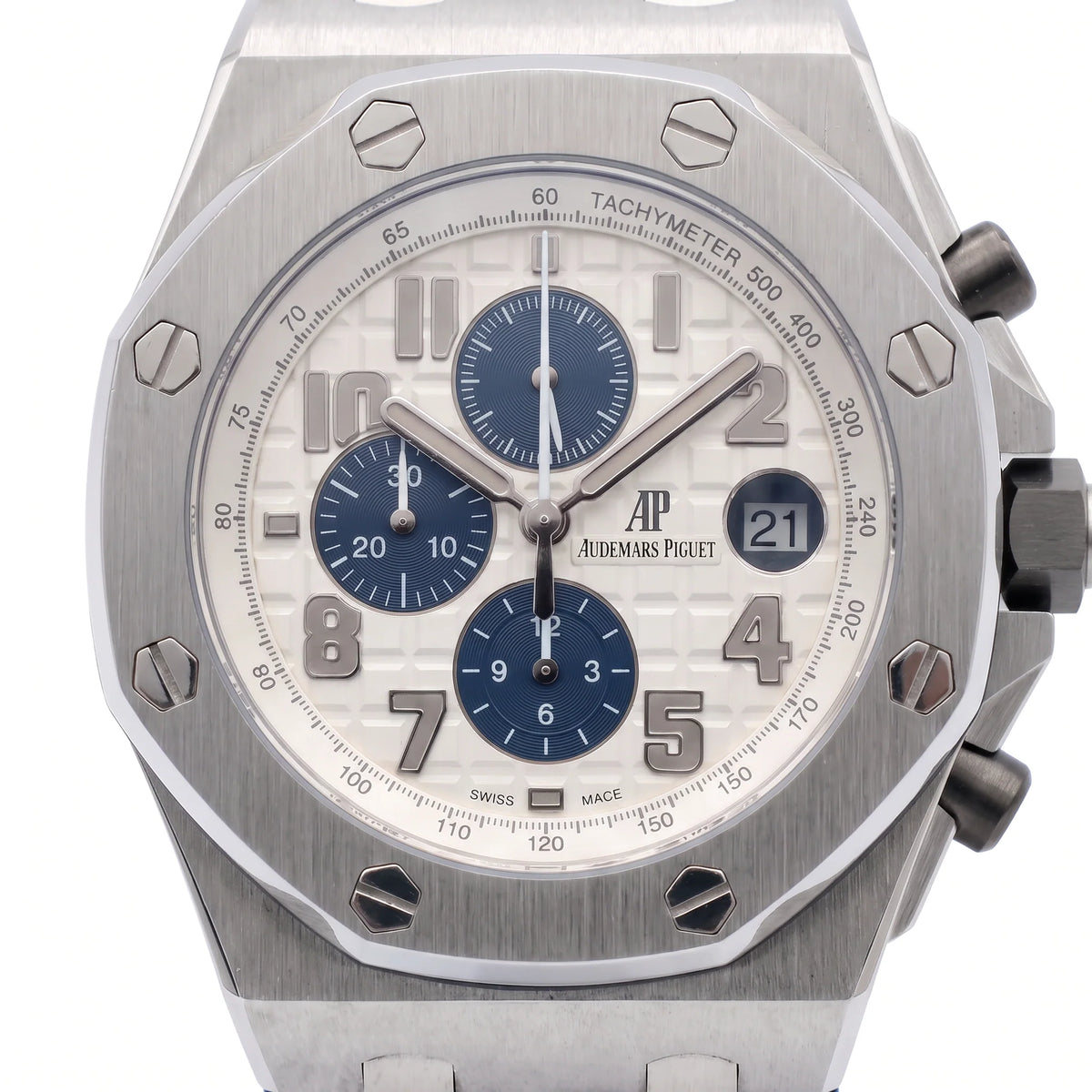 Vandor Royal Oak Offshore Chronograph Stainless Steel Navy Strap | AP 42 26170ST.OO.D305CR.01