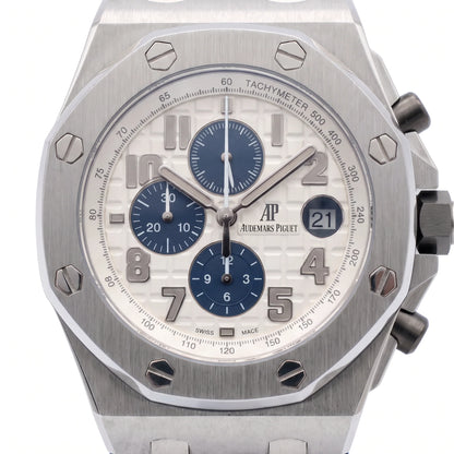 Vandor Royal Oak Offshore Chronograph Stainless Steel Navy Strap | AP 42 26170ST.OO.D305CR.01