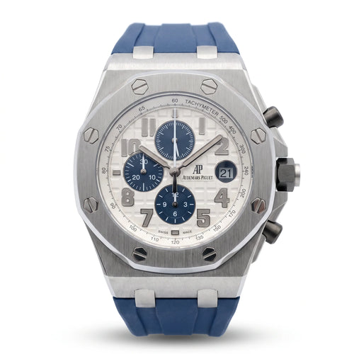 Vandor Royal Oak Offshore Chronograph Stainless Steel Navy Strap | AP 42 26170ST.OO.D305CR.01
