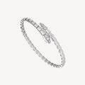 L'amour Viper Essence Bracelet Pavé Diamond Head & Tail White Gold