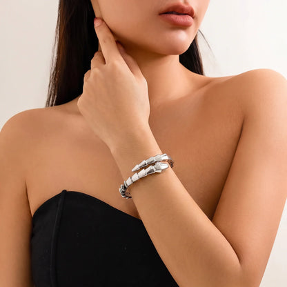 L'amour Viper Essence Bracelet White Gold