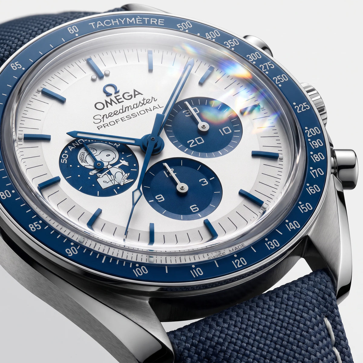 Vandor Speedmaster "Silver Snoopy Award" 50th Anniversary Men's Watch | OM 310.32.42.50.02.001