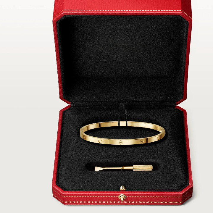 18K  Love Small Bracelet